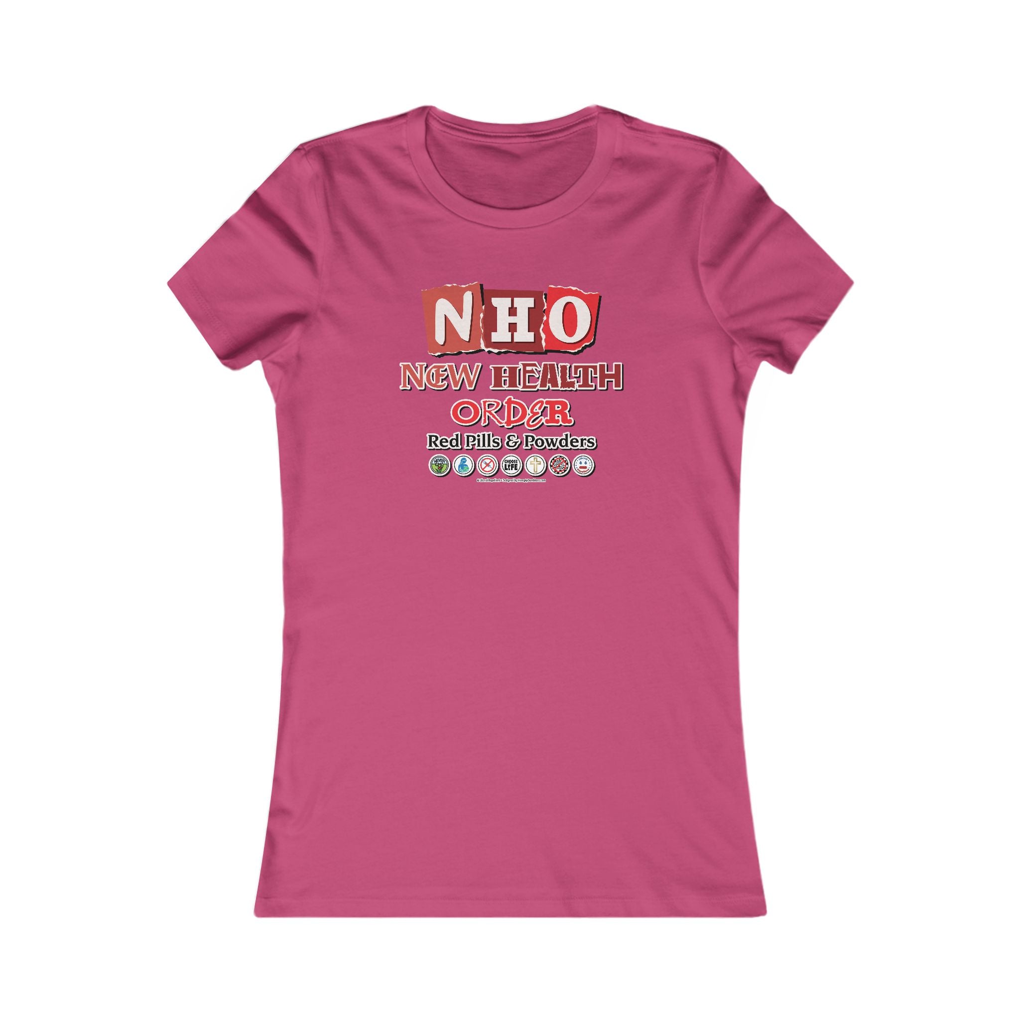 New Health Order - Ladies Soft Cotton Cap Sleeve T-Shirt
