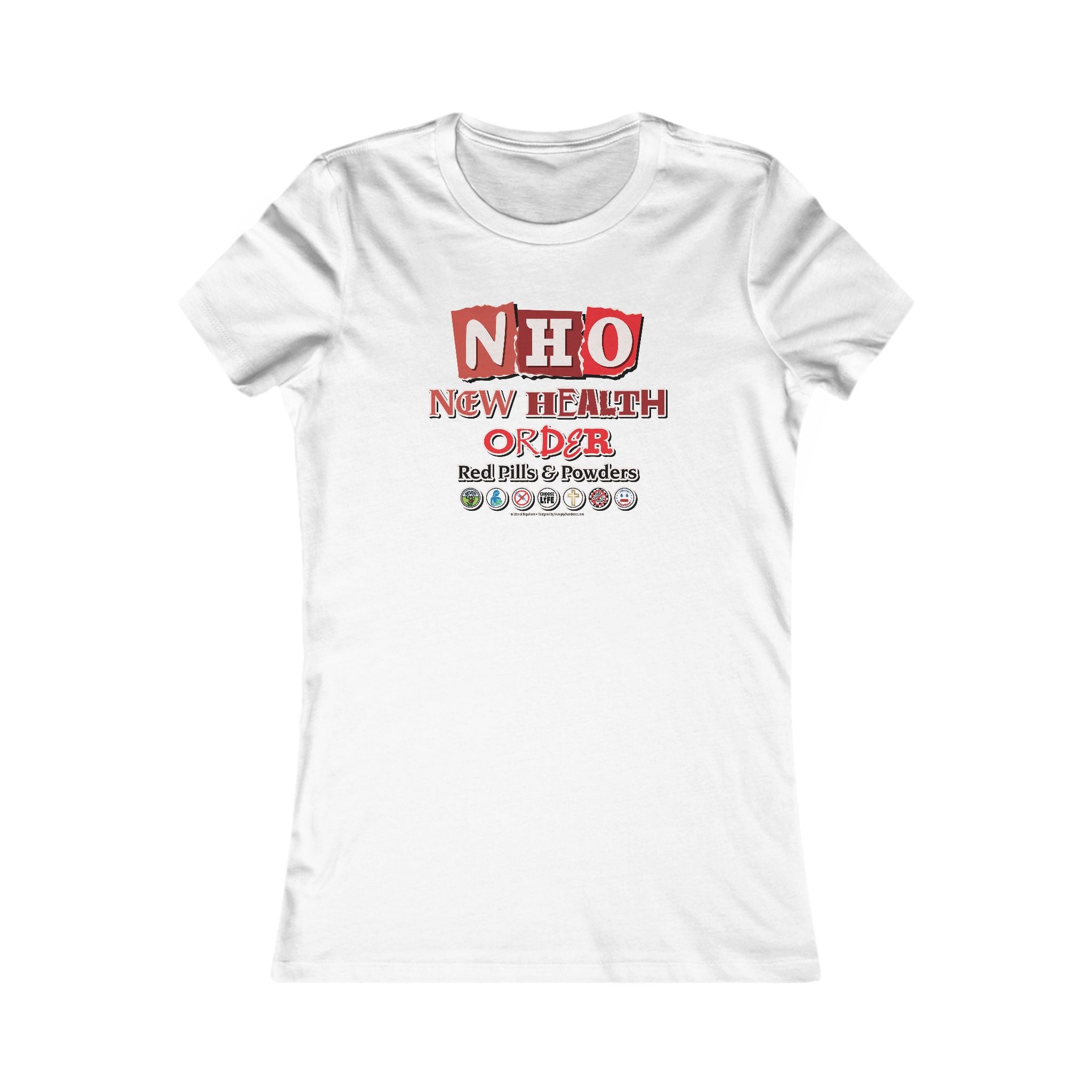 New Health Order - Ladies Soft Cotton Cap Sleeve T-Shirt