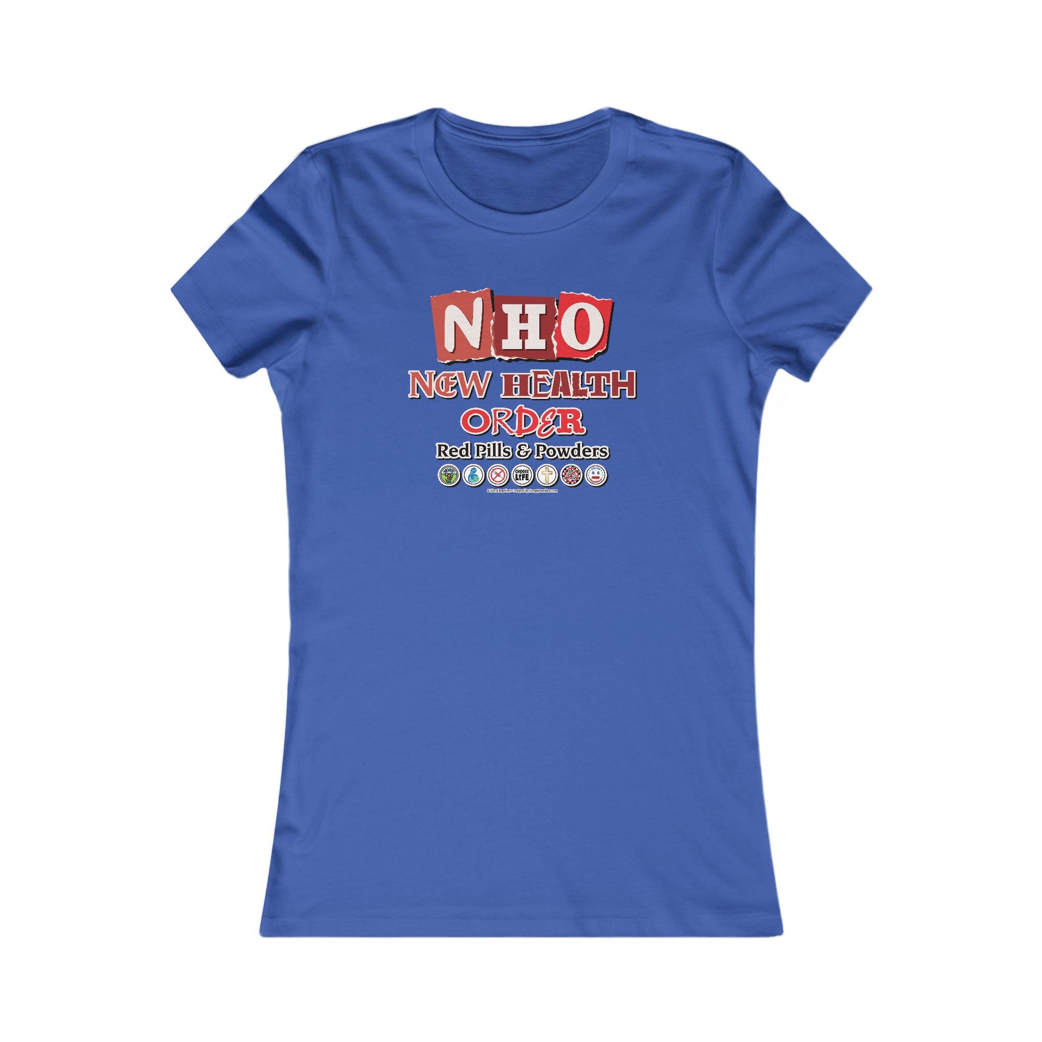 New Health Order - Ladies Soft Cotton Cap Sleeve T-Shirt