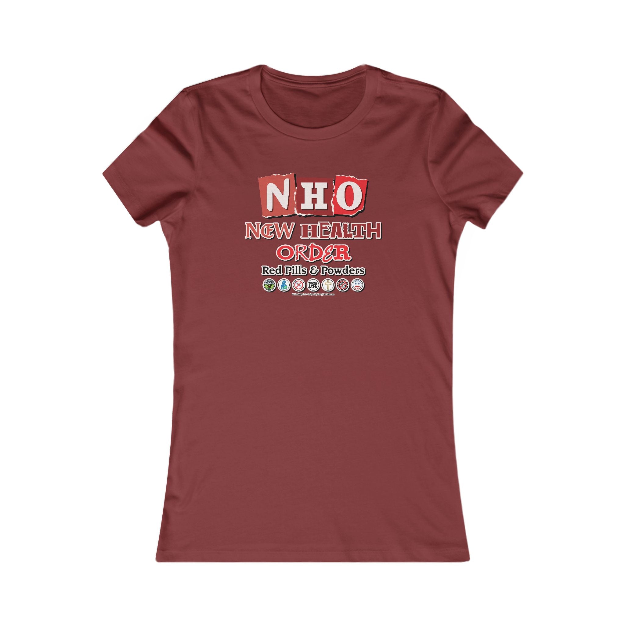 New Health Order - Ladies Soft Cotton Cap Sleeve T-Shirt