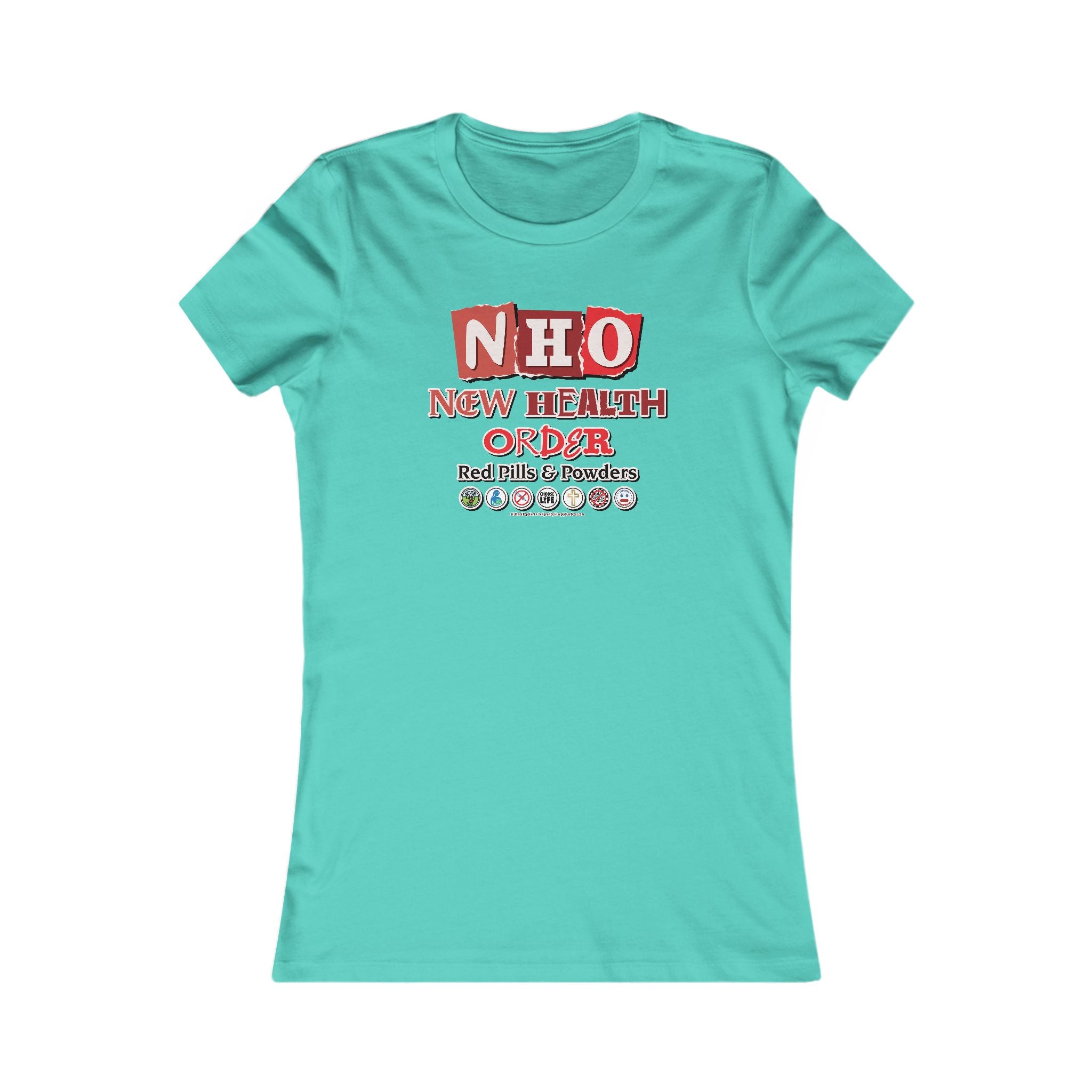 New Health Order - Ladies Soft Cotton Cap Sleeve T-Shirt