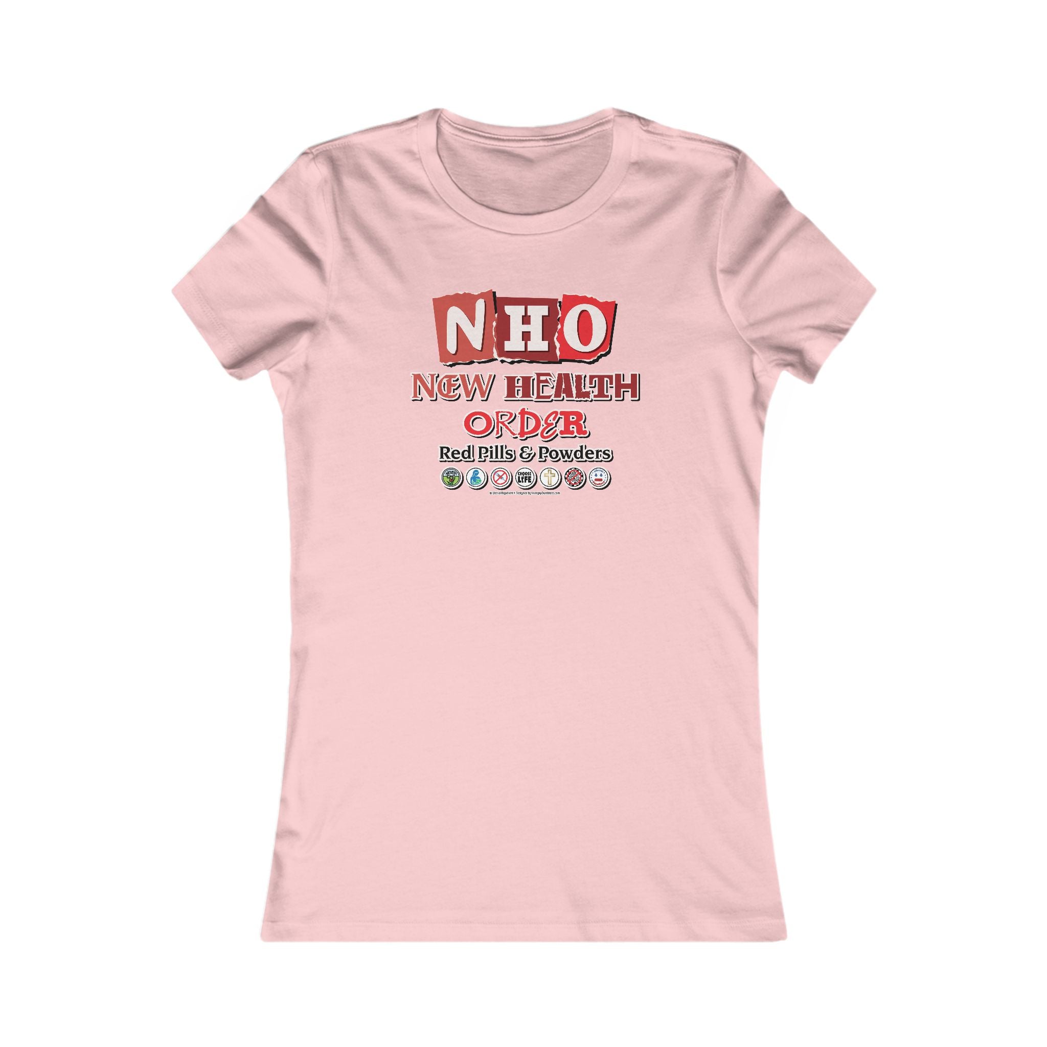 New Health Order - Ladies Soft Cotton Cap Sleeve T-Shirt