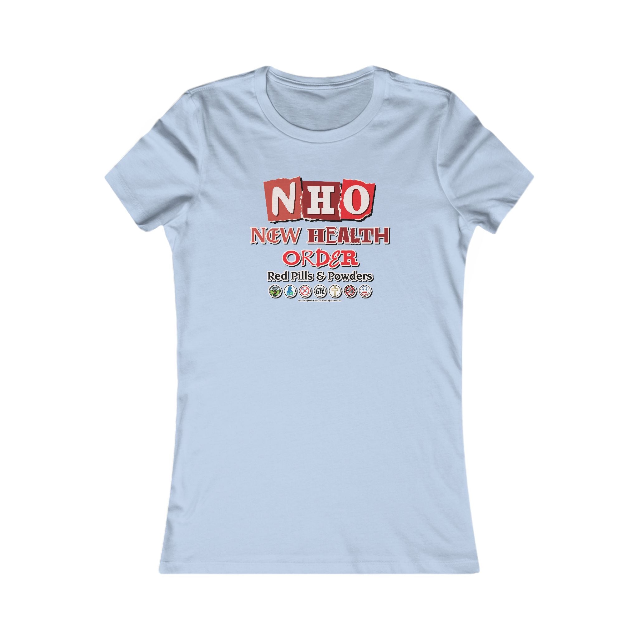 New Health Order - Ladies Soft Cotton Cap Sleeve T-Shirt