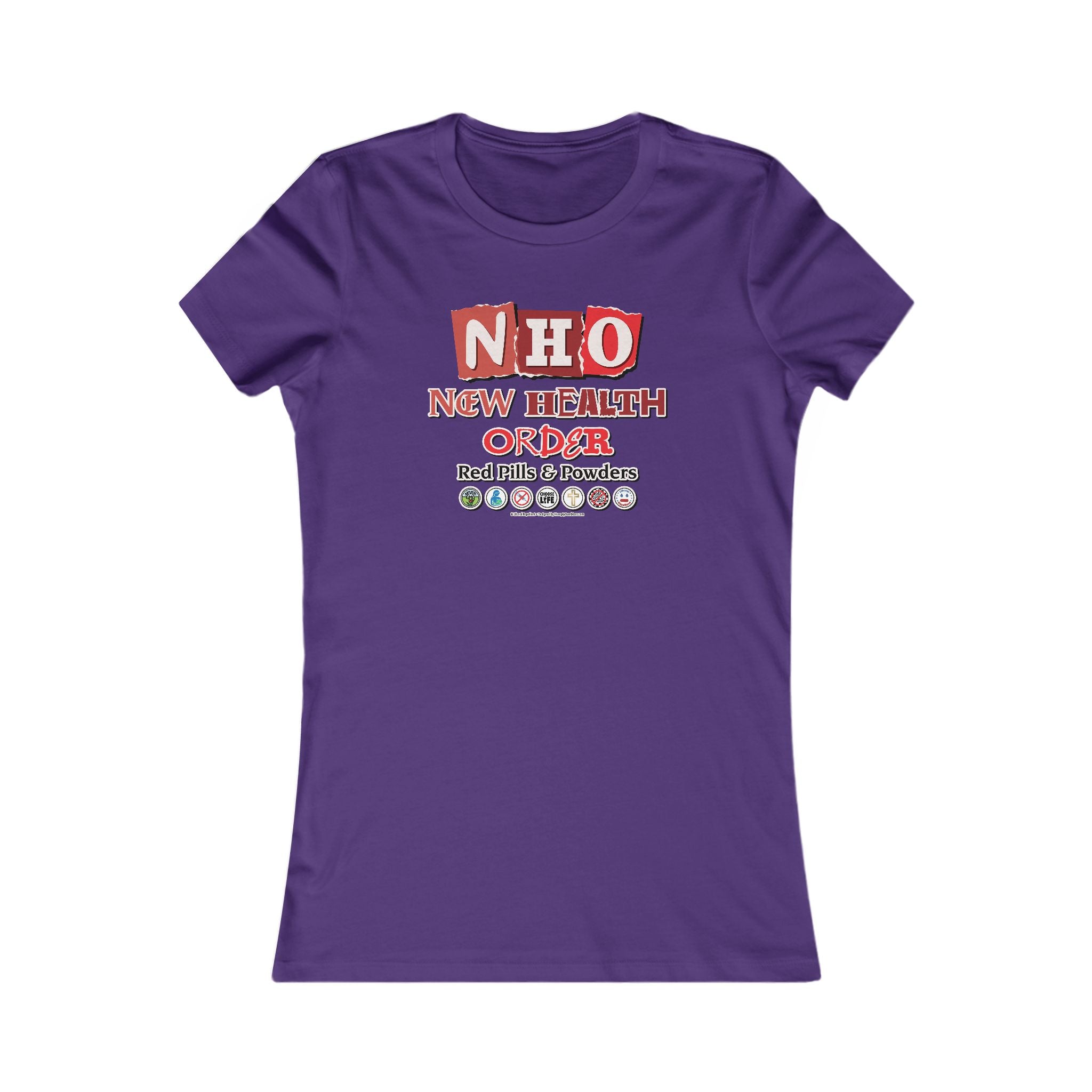 New Health Order - Ladies Soft Cotton Cap Sleeve T-Shirt