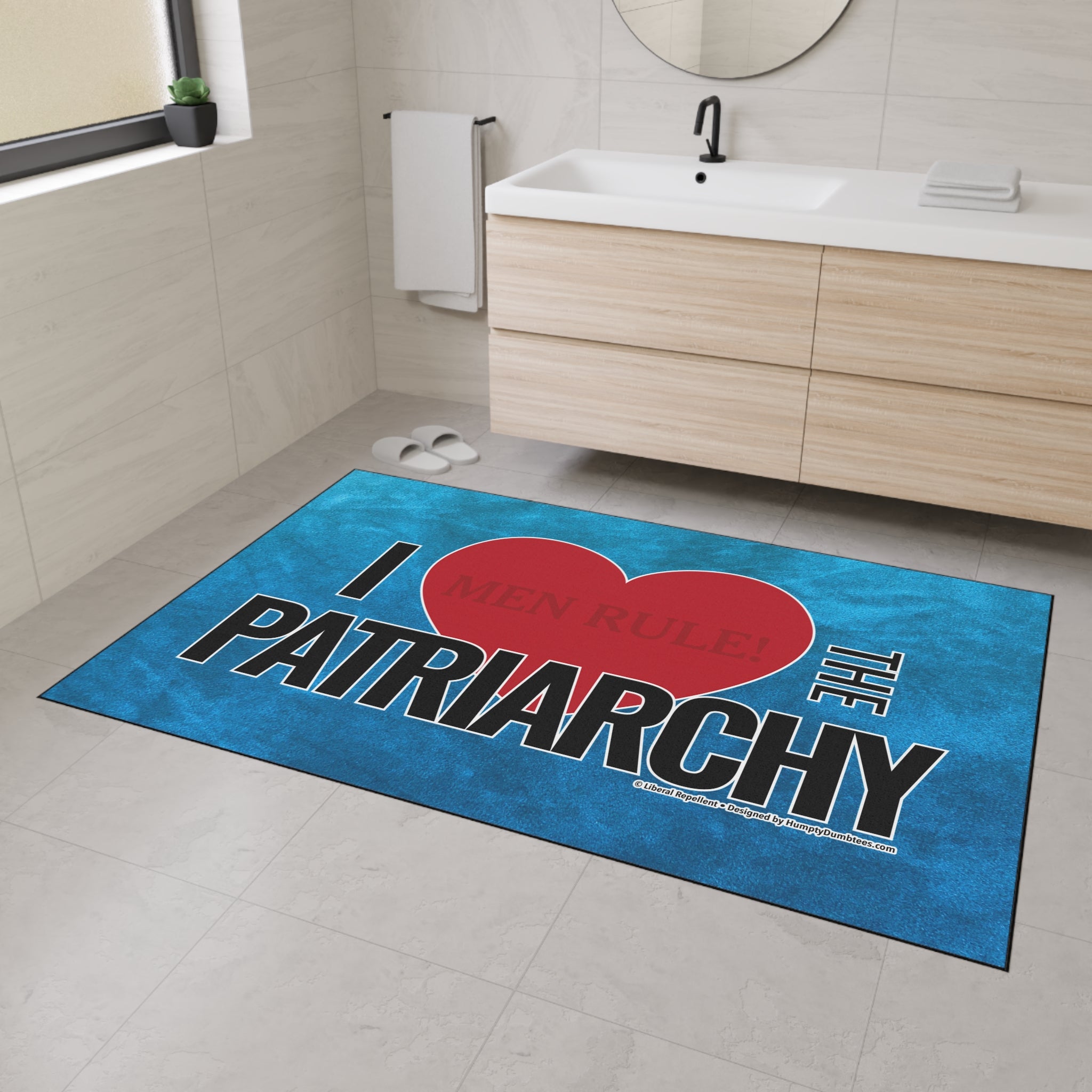 I Love the Patriarchy - Heavy Duty Floor Mat