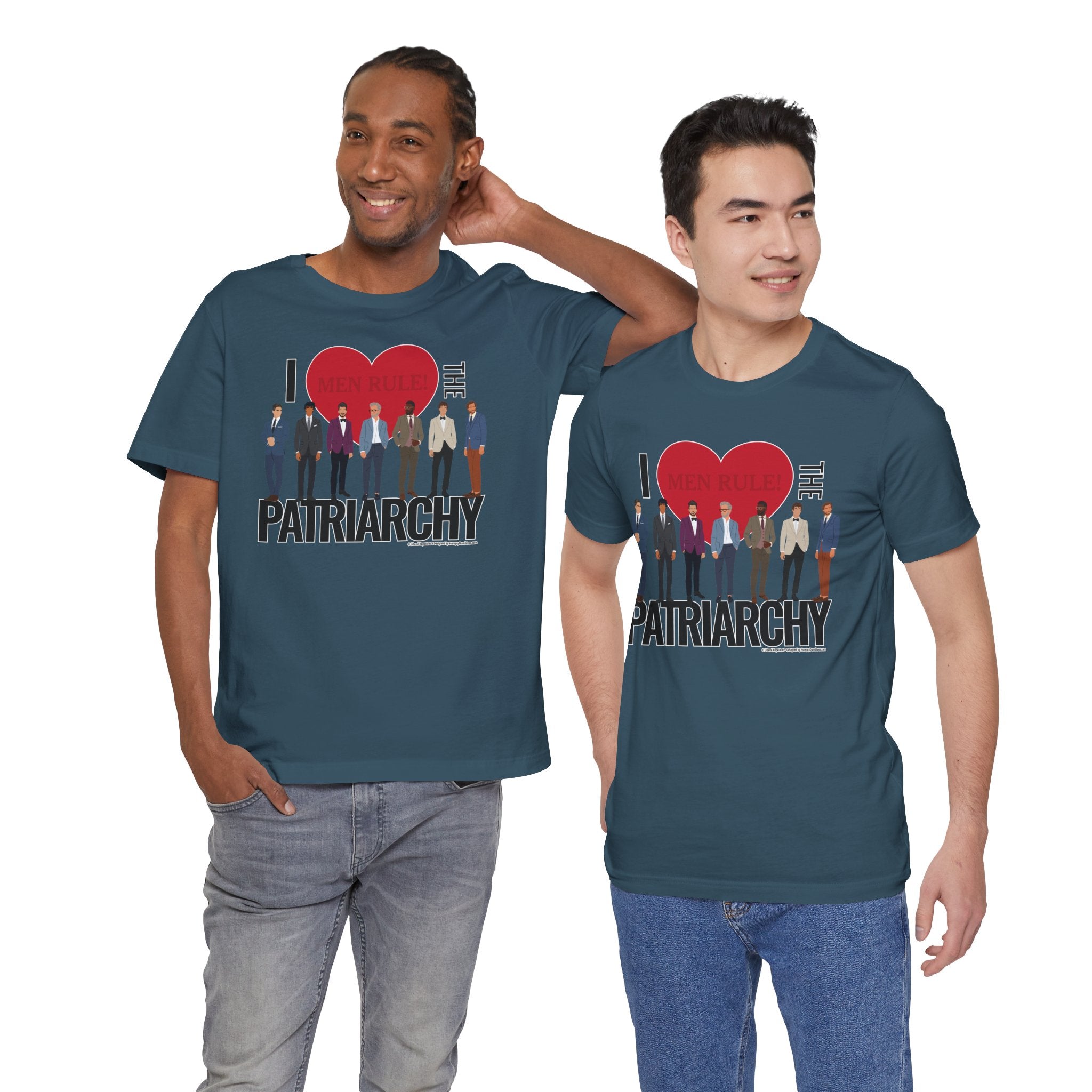 I Love The Patriarchy (The Good 'Ol Boys Edition) - Unisex Soft Cotton Short Sleeve T-Shirt