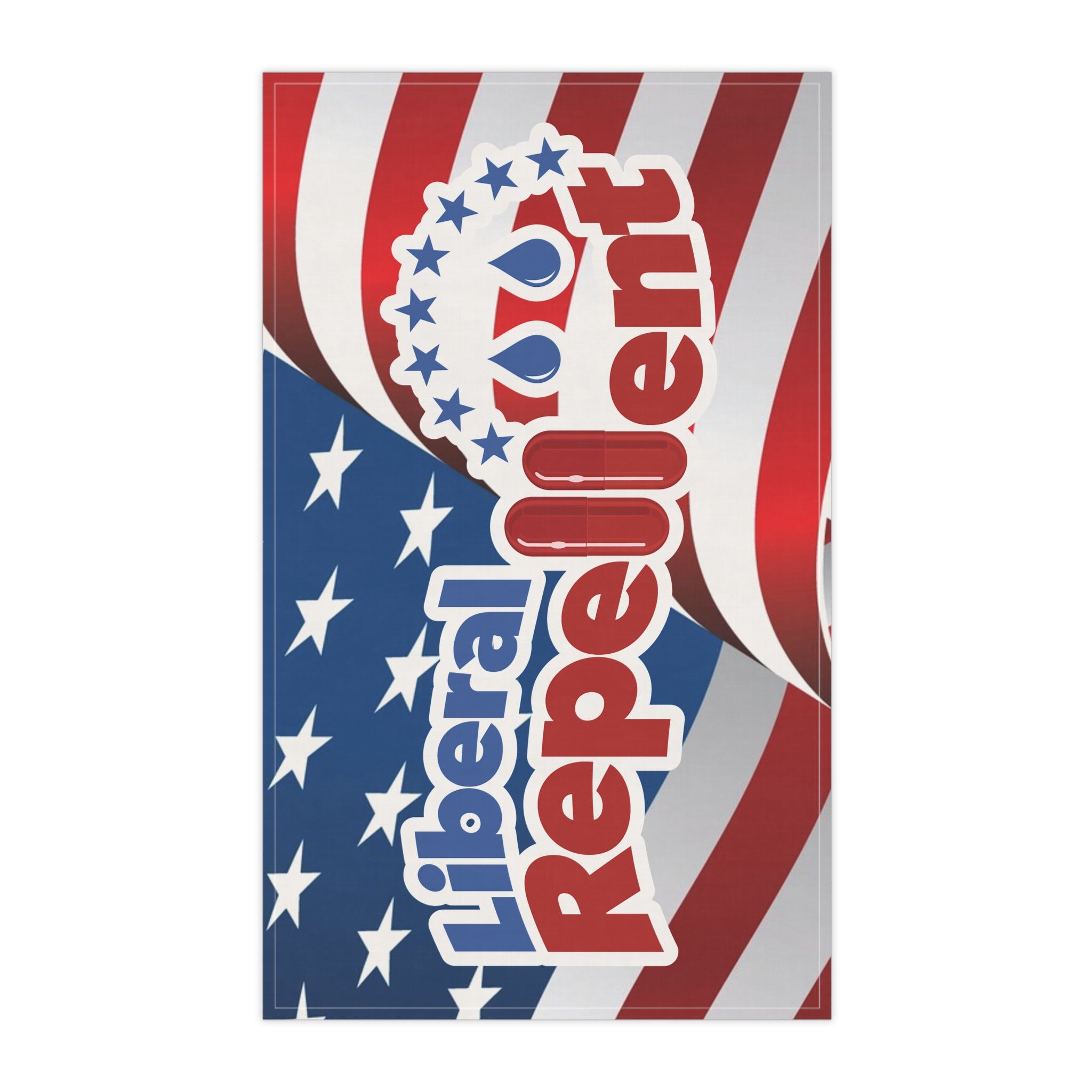 Liberal Repellent - Eco-Friendly 18" x 30" Tea Towel