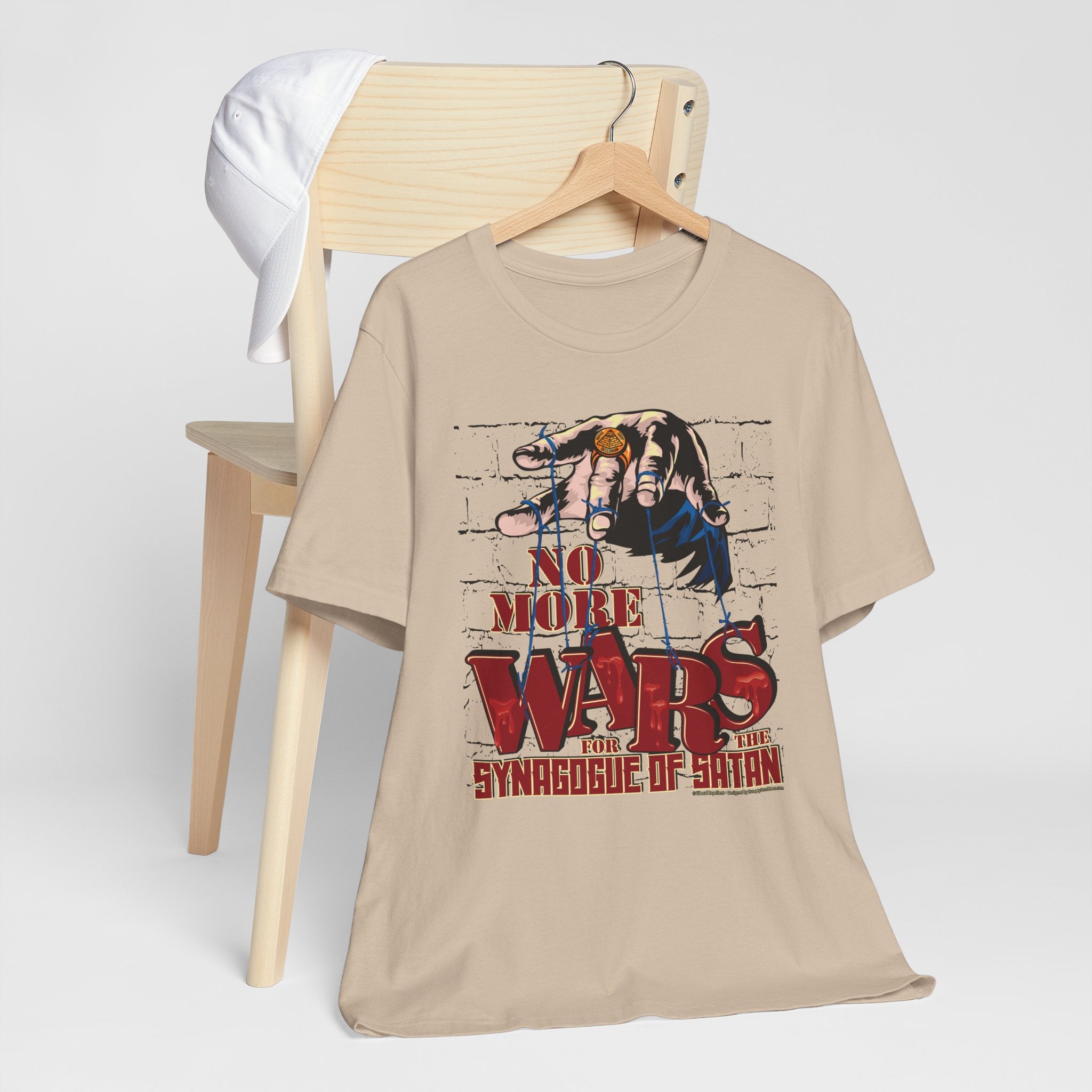 No More Wars for the Synagogue of Satan - Unisex Soft Cotton Short Sleeve T-Shirt