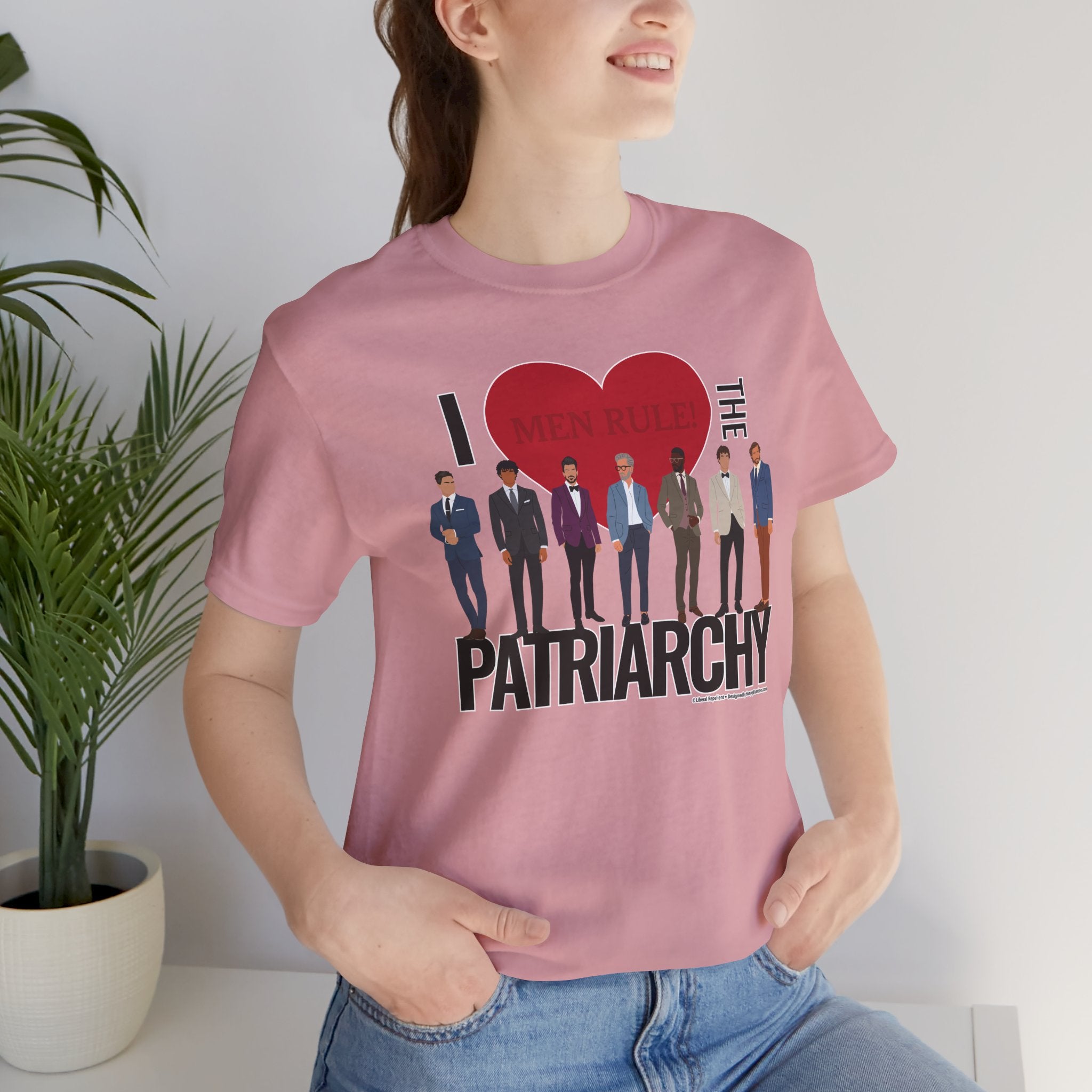 I Love The Patriarchy (The Good 'Ol Boys Edition) - Unisex Soft Cotton Short Sleeve T-Shirt