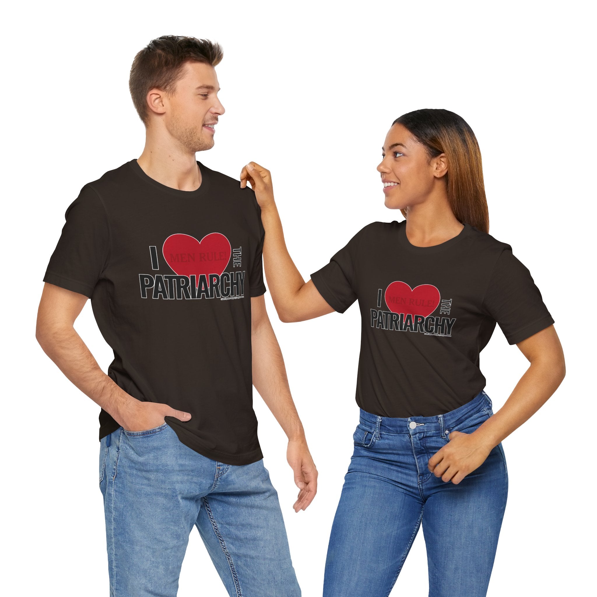 I Love The Patriarchy - Unisex Soft Cotton Short Sleeve T-Shirt