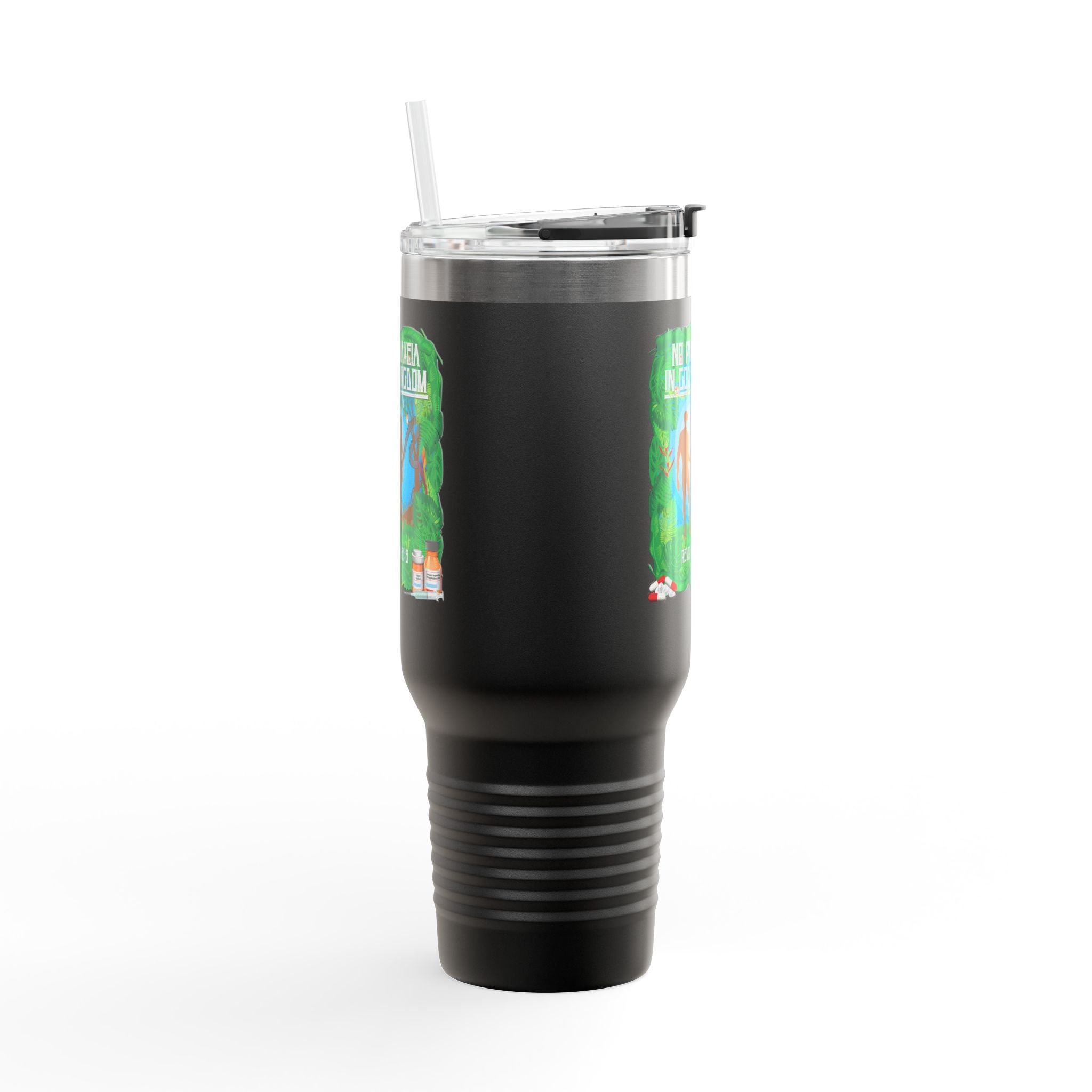 No Pharmakeia in God's Kingdom - 40oz Insulated Travel Mug