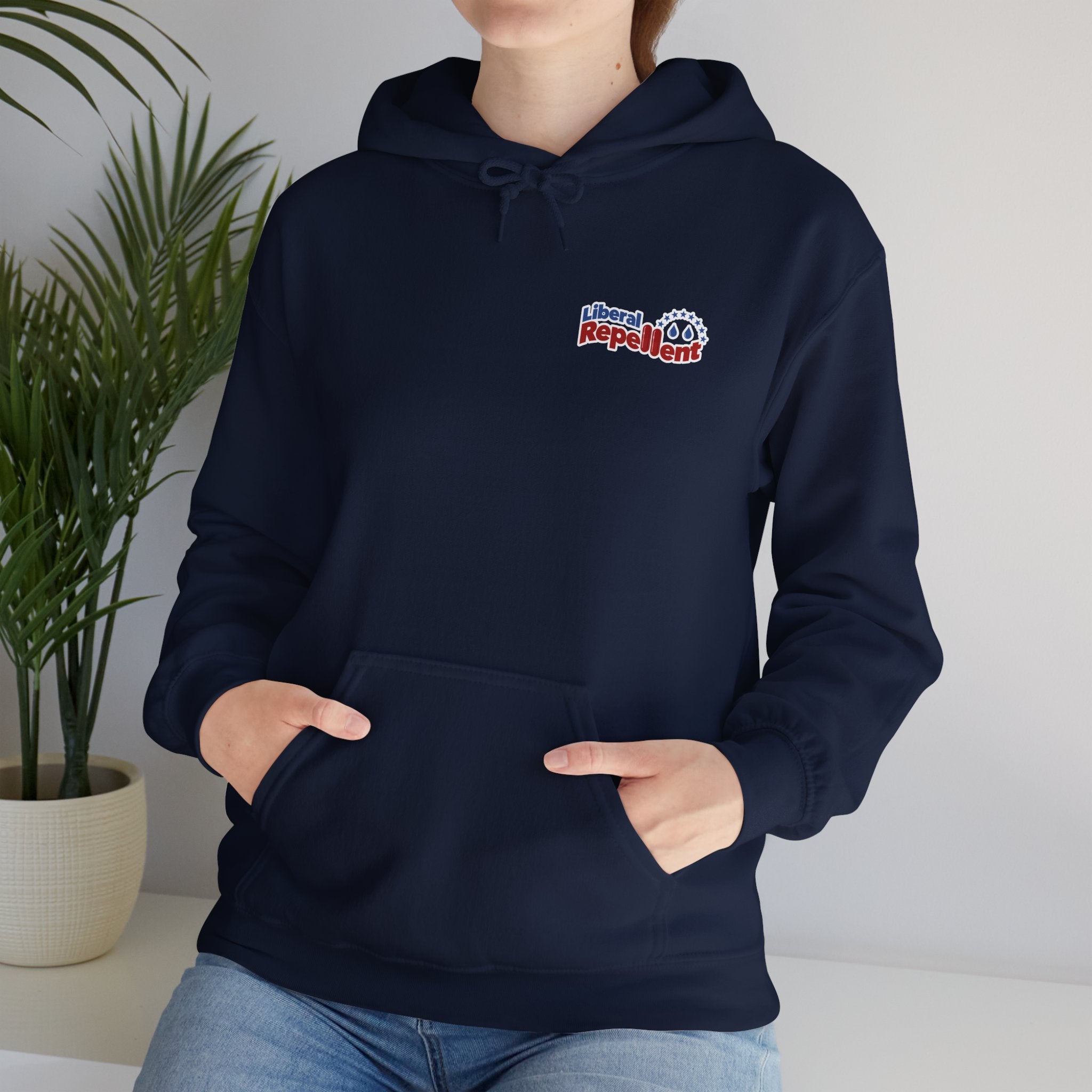 Liberal Repellent - Unisex Heavy Blend™ Hooded Sweatshirt
