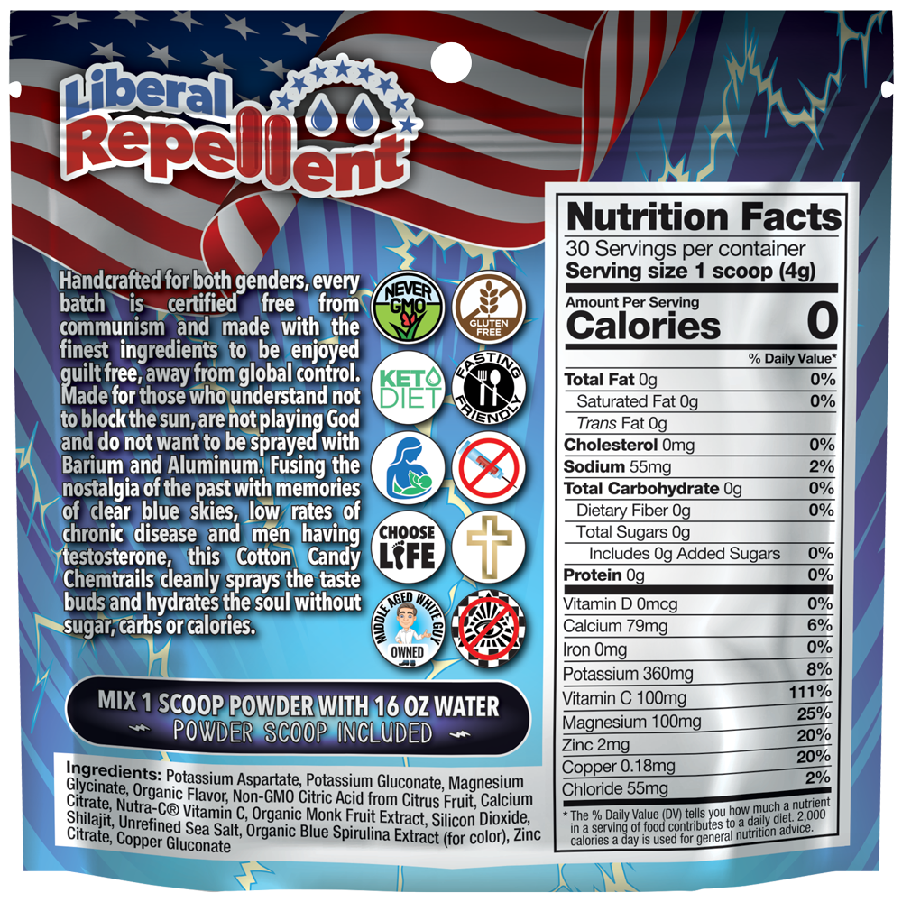 Cotton Candy Chemtrails Electrolytes 120g