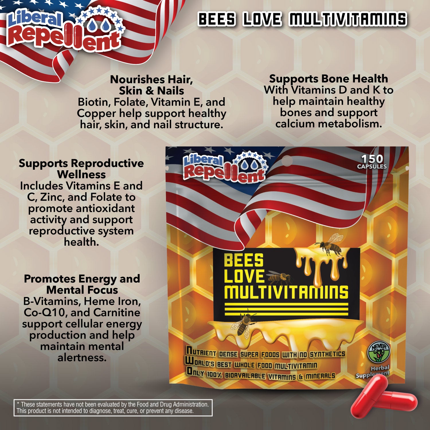 Bees Love Multivitamins