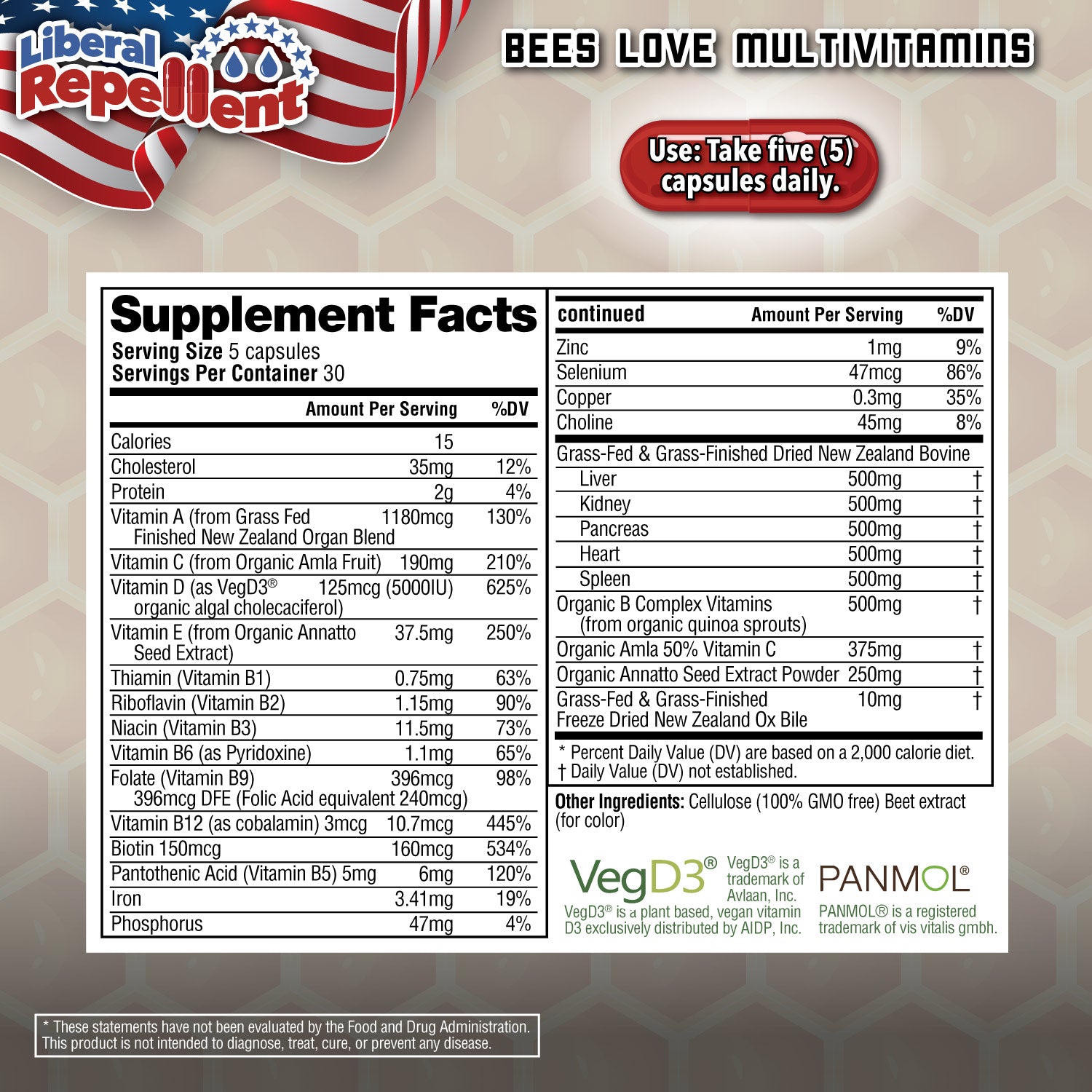 Bees Love Multivitamins