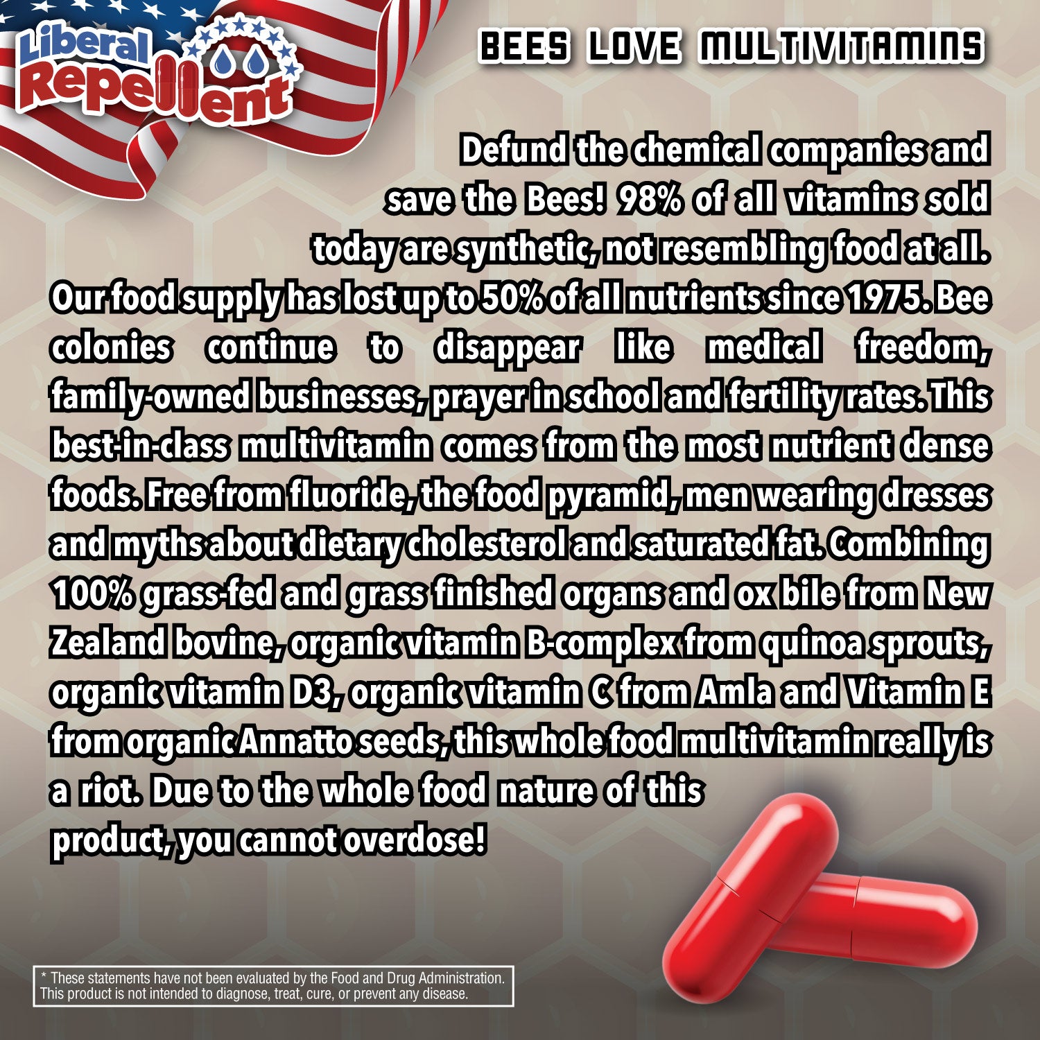 Bees Love Multivitamins