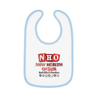 New Health Order - Infant Soft Cotton Bib with Contrast Trim