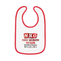 New Health Order - Infant Soft Cotton Bib with Contrast Trim