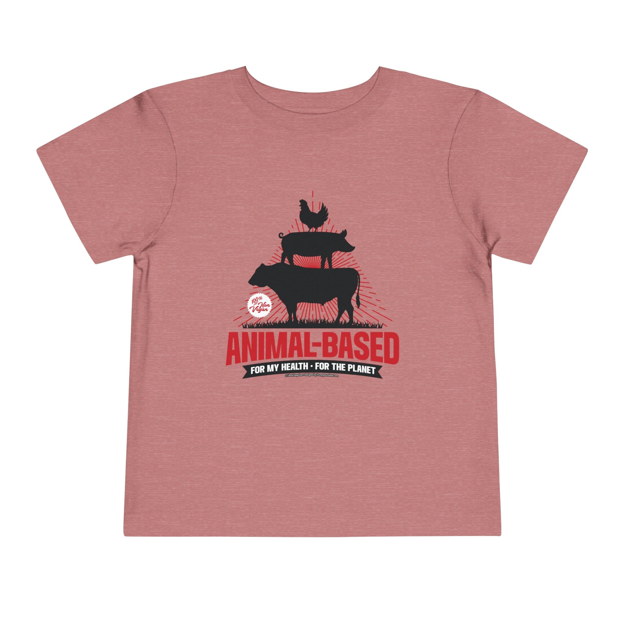 Animal Based - Toddler Soft Cotton Short Sleeve T-Shirt