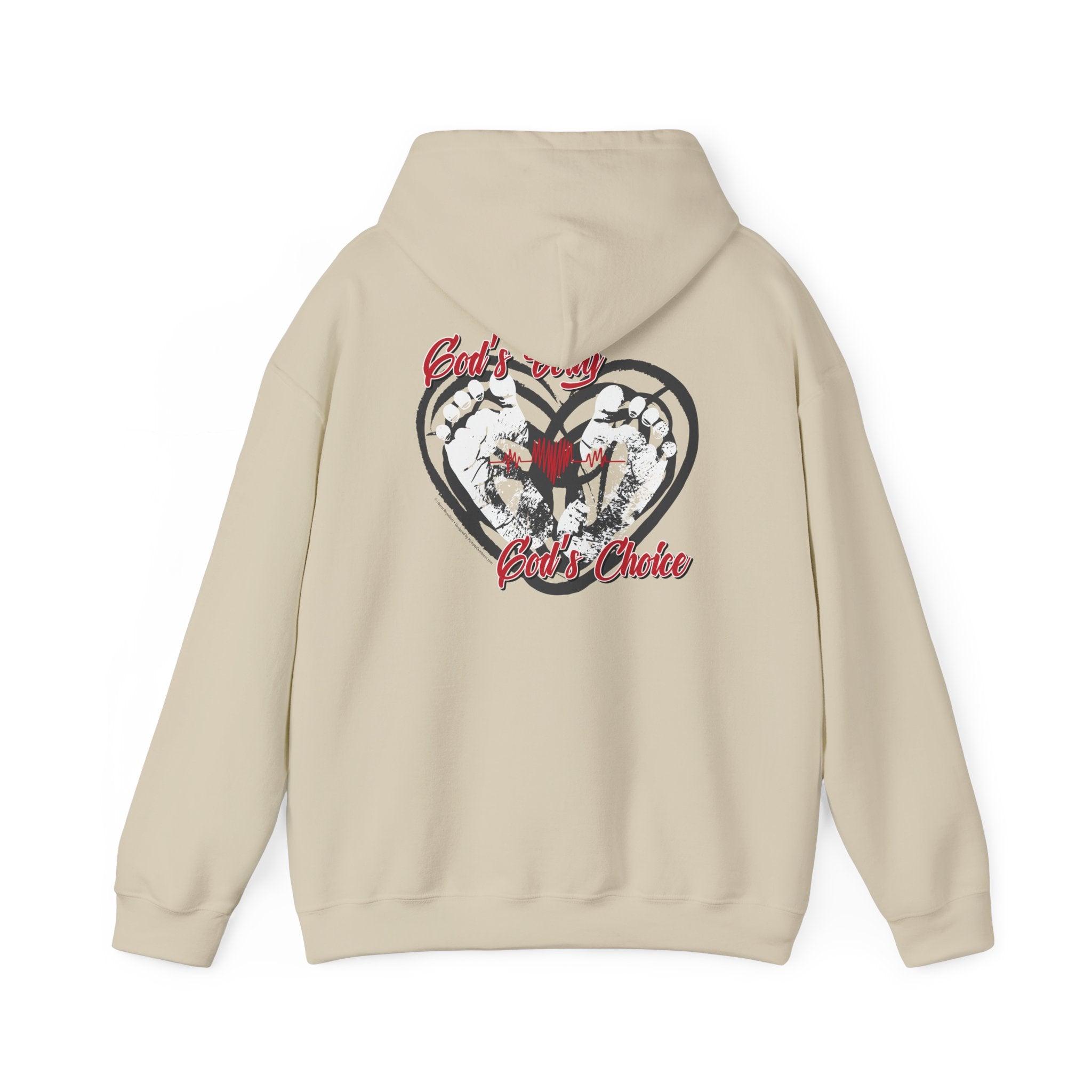God's Body, God's Choice - Unisex Heavy Blend™ Hooded Sweatshirt