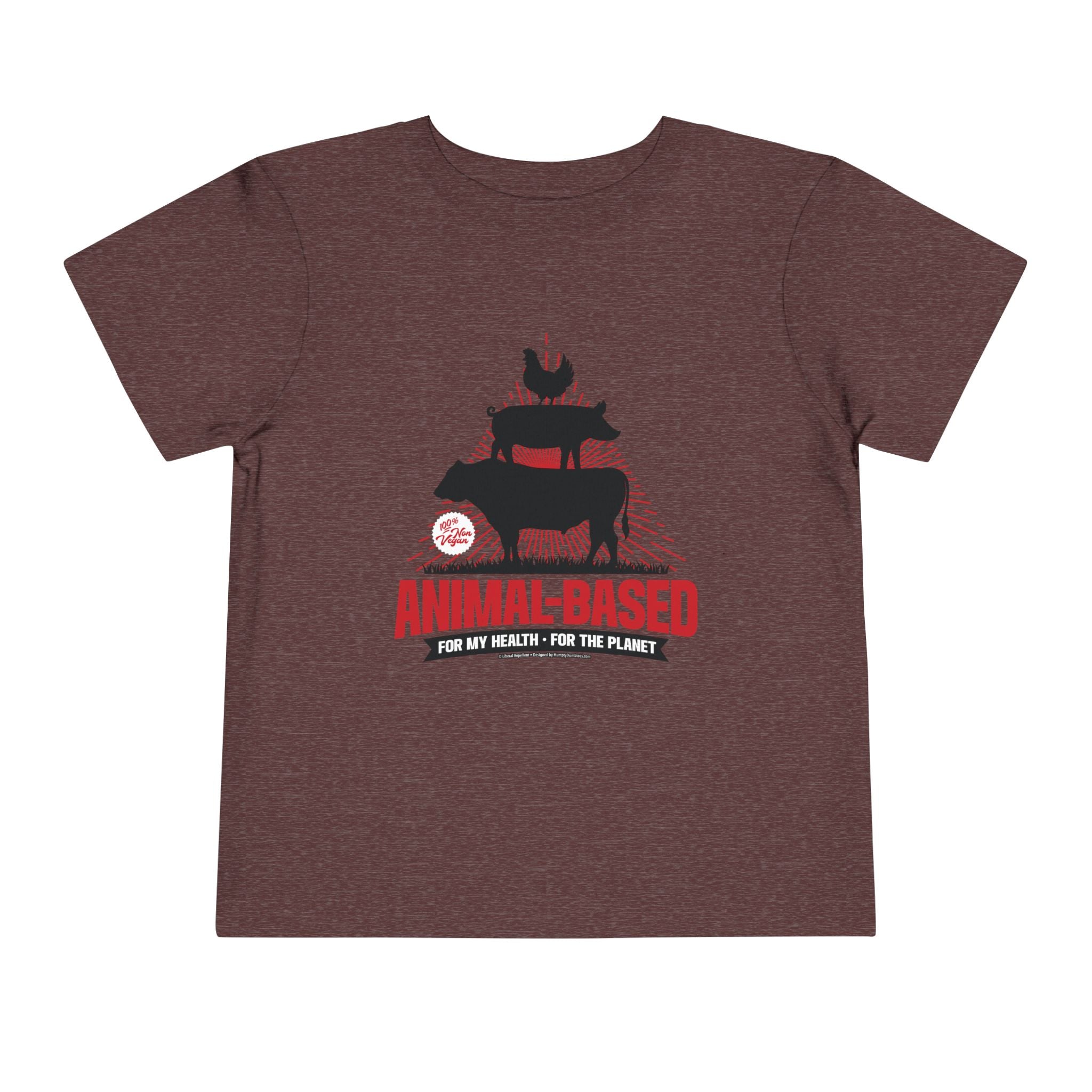 Animal Based - Toddler Soft Cotton Short Sleeve T-Shirt