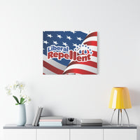 Liberal Repellent - Gallery Wrapped Canvas Wall Art