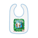 No Pharmakeia in God's Kingdom - Infant Soft Cotton Bib with Contrast Trim