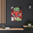 Silly Christians, Vaccines are for Satanists - Gallery Wrapped Canvas Wall Art