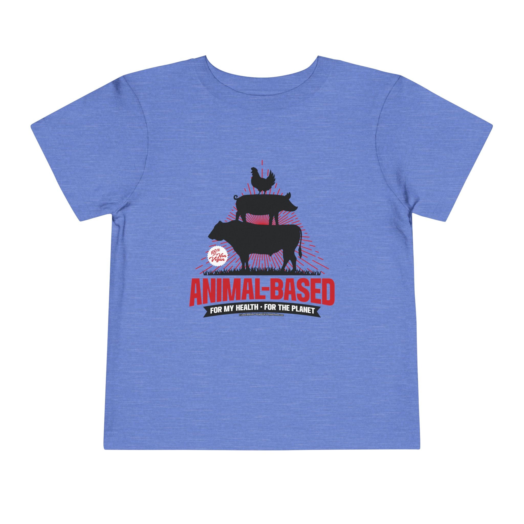 Animal Based - Toddler Soft Cotton Short Sleeve T-Shirt