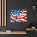 Liberal Repellent - Gallery Wrapped Canvas Wall Art