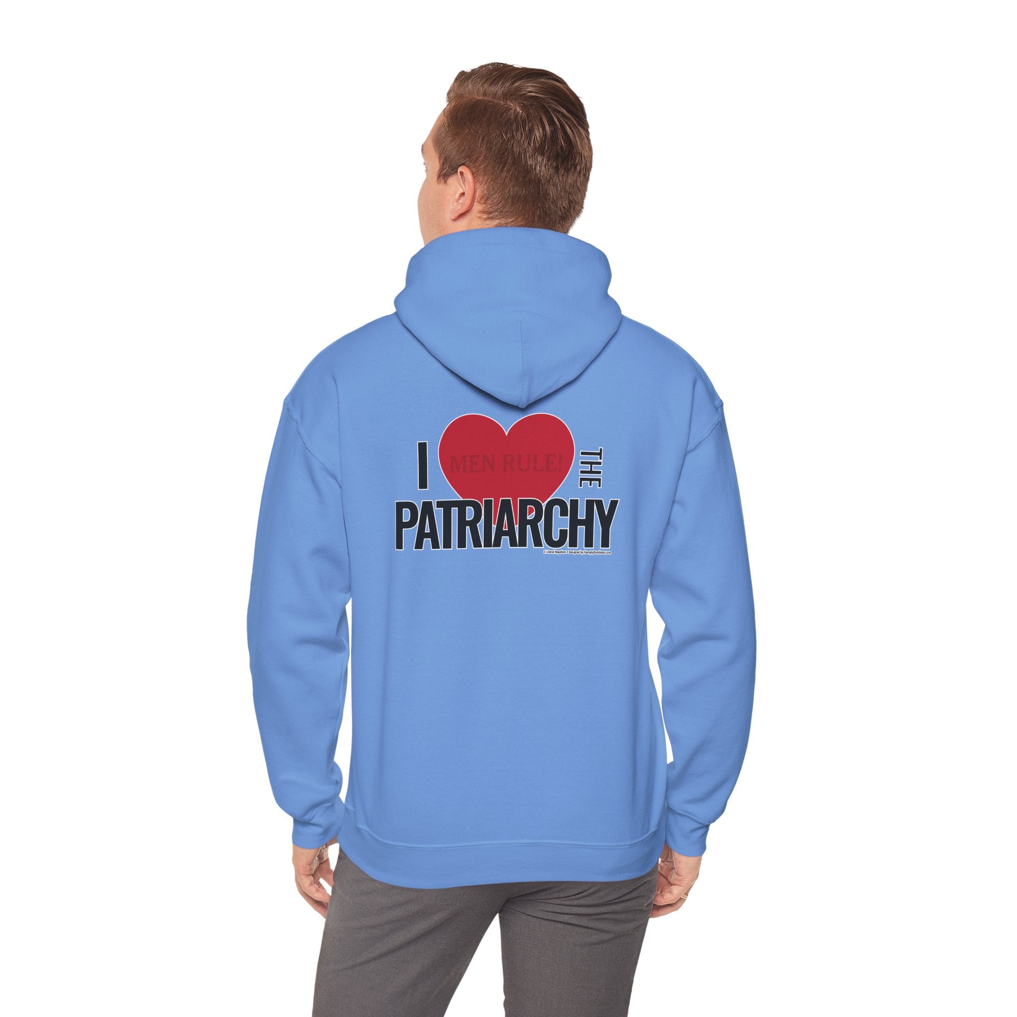 I Love the Patriarchy - Unisex Heavy Blend™ Hooded Sweatshirt