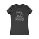 This is NOT What a Feminist Looks Like - Ladies Soft Cotton Cap Sleeve T-Shirt