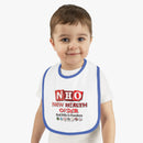 New Health Order - Infant Soft Cotton Bib with Contrast Trim