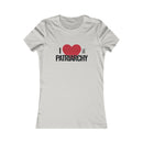 I Love the Patriarchy - Ladies Soft Cotton Cap Sleeve T-Shirt