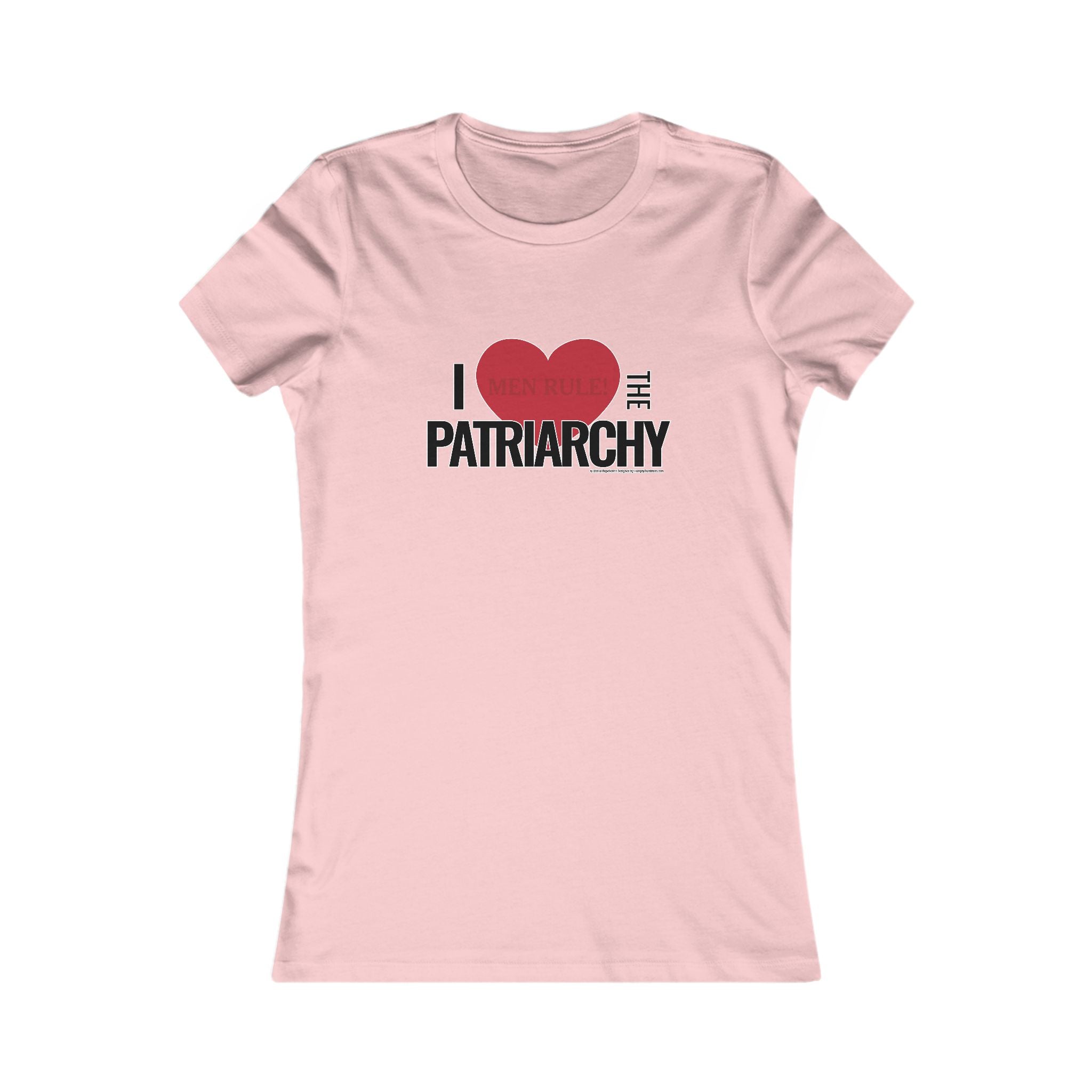I Love the Patriarchy - Ladies Soft Cotton Cap Sleeve T-Shirt