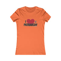 I Love the Patriarchy - Ladies Soft Cotton Cap Sleeve T-Shirt