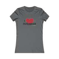 I Love the Patriarchy - Ladies Soft Cotton Cap Sleeve T-Shirt