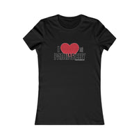 I Love the Patriarchy - Ladies Soft Cotton Cap Sleeve T-Shirt