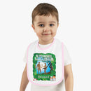 No Pharmakeia in God's Kingdom - Infant Soft Cotton Bib with Contrast Trim