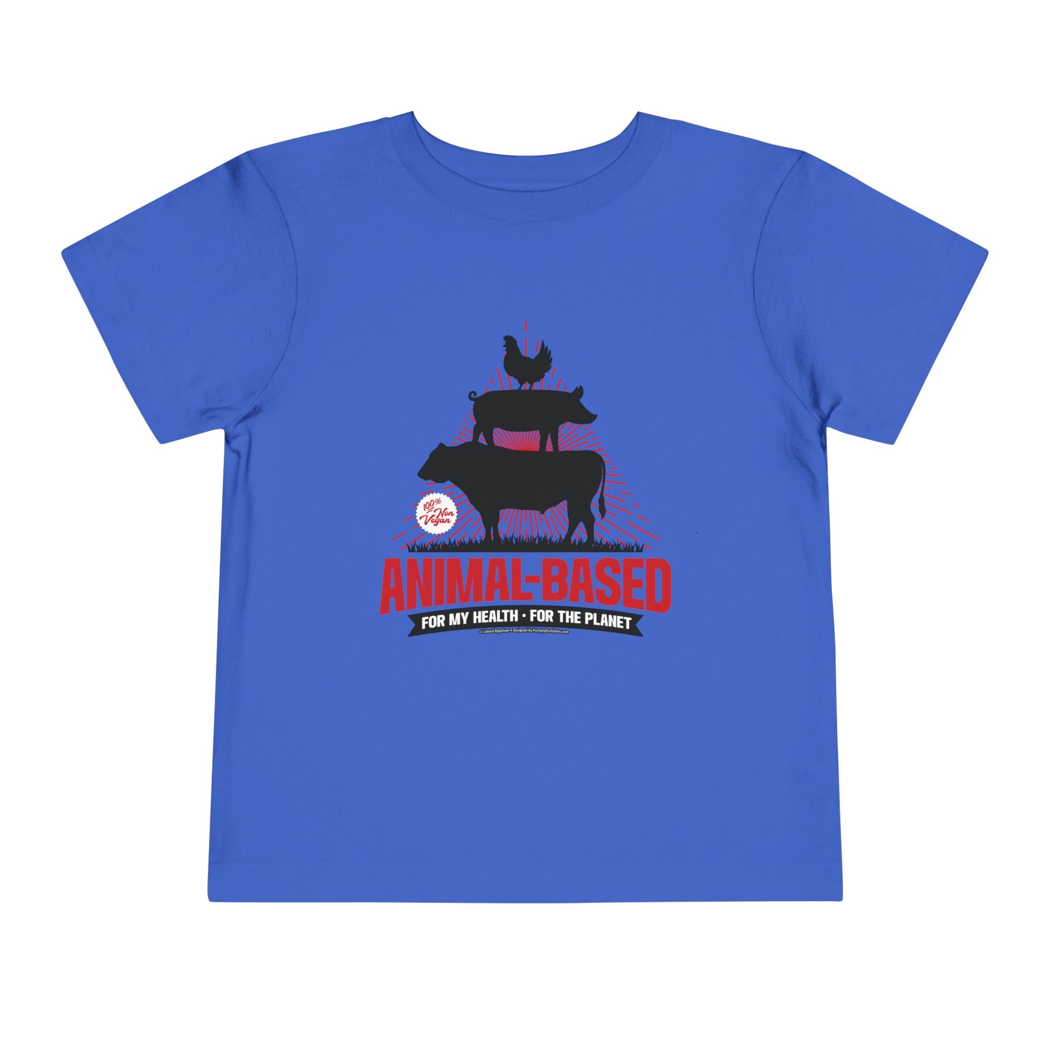 Animal Based - Toddler Soft Cotton Short Sleeve T-Shirt