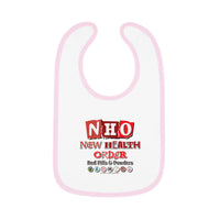 New Health Order - Infant Soft Cotton Bib with Contrast Trim