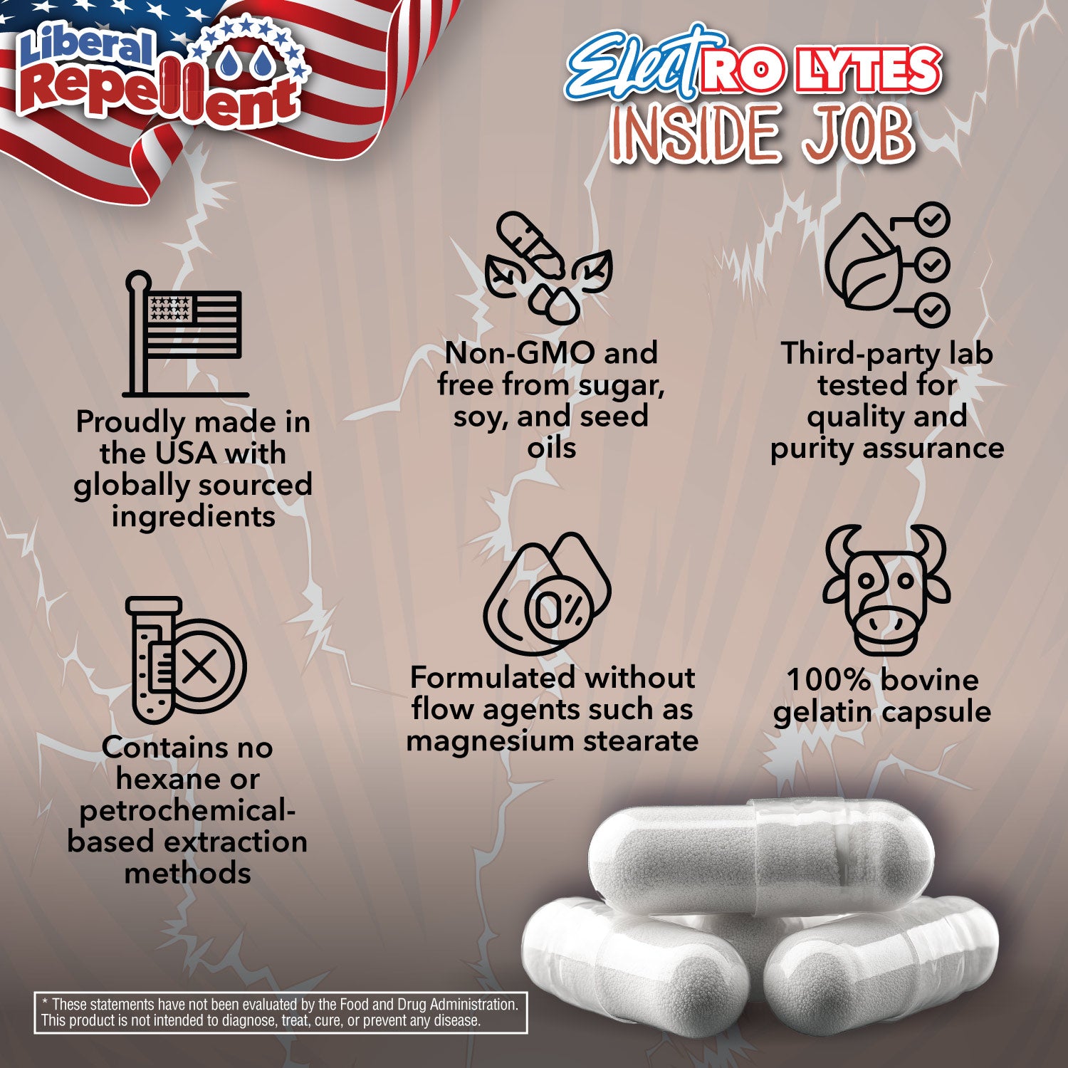 Inside Job Electrolyte Capsules
