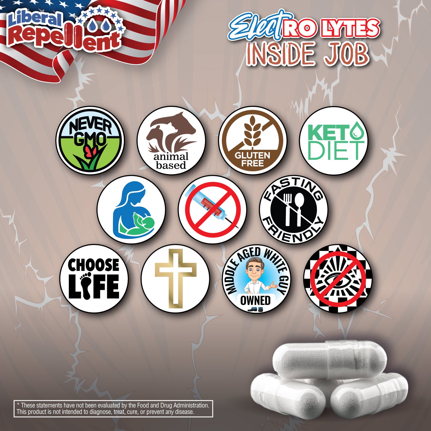 Inside Job Electrolyte Capsules