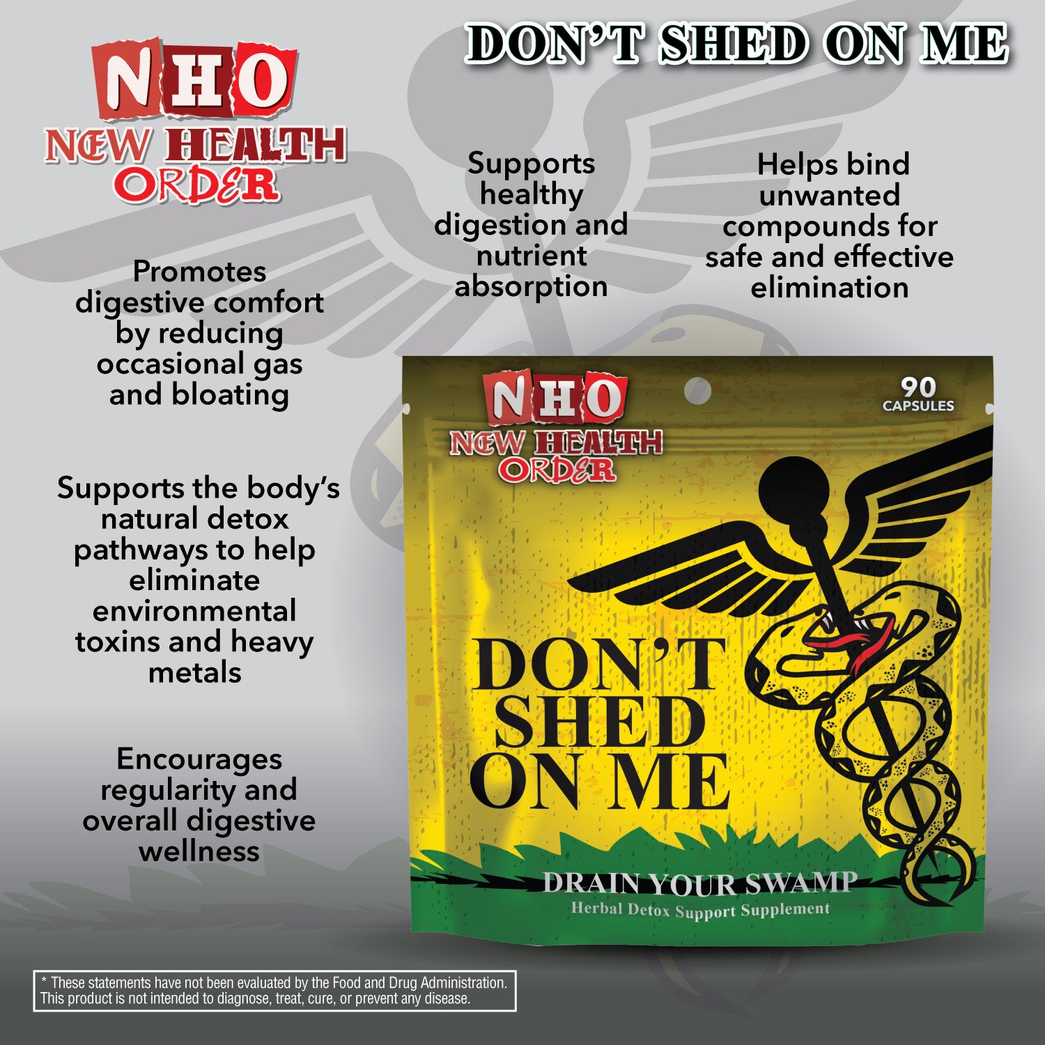 Don't Shed on Me Capsules